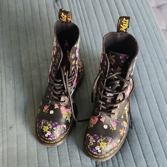 Dr. Martens Shoes - Dr. Martens Black Lace-Up Boots